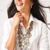 Best Mixed Metal Links Bib Necklace Necklaces