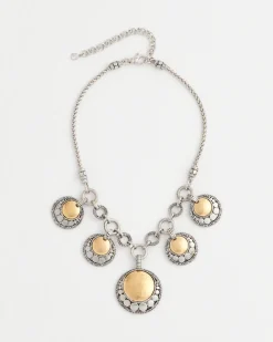 Fashion Mixed Metal Pendants Necklace Necklaces