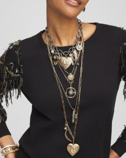 Outlet Charm & Locket Necklace Necklaces
