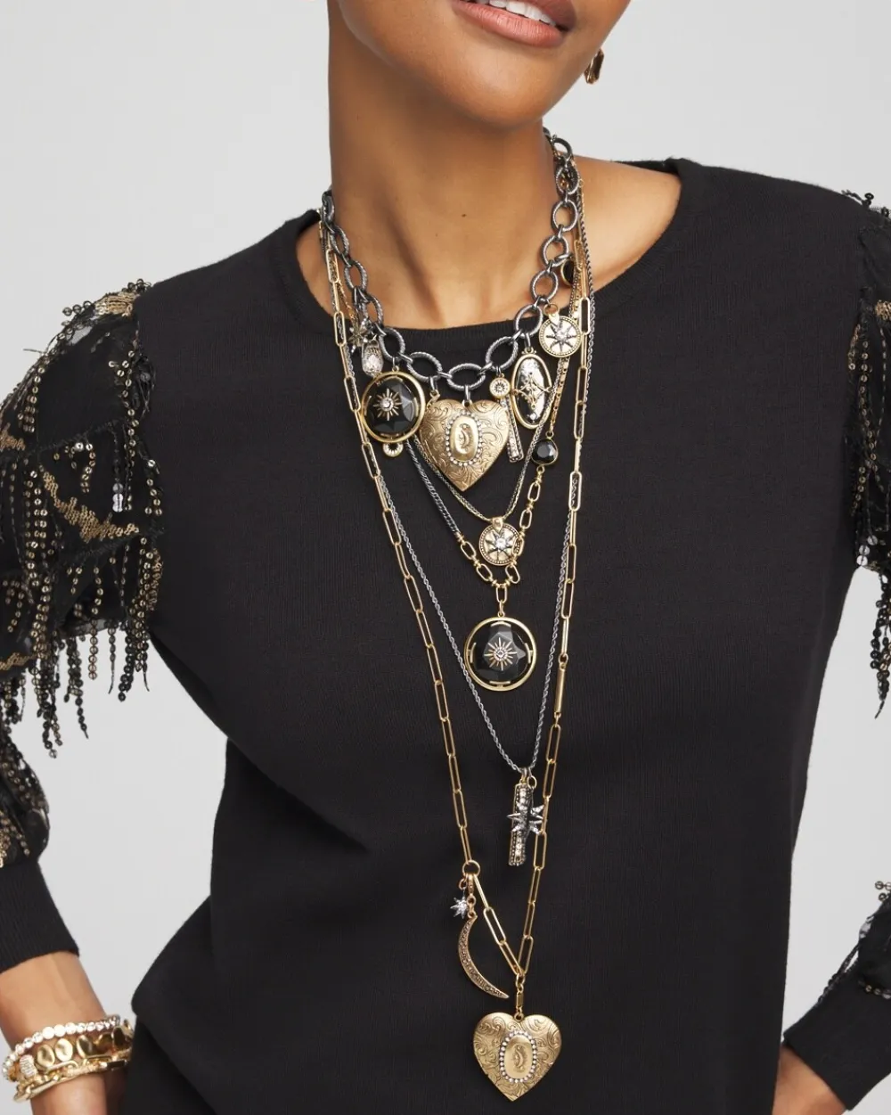 Outlet Charm & Locket Necklace Necklaces