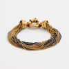 Cheap Multi Strand Mixed Metal Bracelet Bracelets