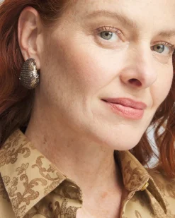 Shop No Droop™ Sequin Huggie Earrings Earrings