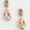 Outlet No Droop™ Embellished Tulip Drop Earrings Earrings