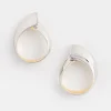 Cheap No Droop™ Mixed Metal Twist Earrings Everyday Jewelry
