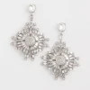 Discount No Droop™ Snowflake Drop Earrings Earrings