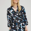 Store No Iron™ Abstract Print Shirt Tops