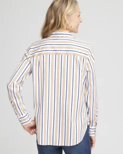 Outlet No Iron™ Stripe Shirt Tops