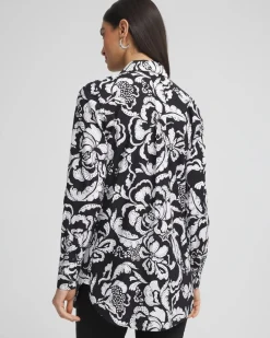 Flash Sale No Iron™ Floral Tunic Tops
