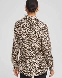 Hot No Iron™ Leopard Print Shirt Tops | Blouses & Shirts