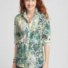 Outlet No Iron™ Mixed Animal Print Shirt Tops