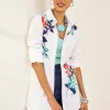Shop No Iron™ Placed Floral Tunic Tops