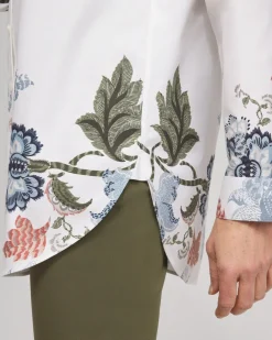Best No Iron™ Stretch Floral Shirt Tops