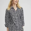 Hot No Iron™ Stretch Geo Shirt Tops