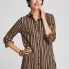 New No Iron™ Stripe Tunic Tops