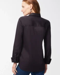 Fashion No-Iron™ Stretch Shirt Tops