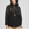 Cheap Ombré Sequin Pullover Sweater Sweaters | Matching Sets