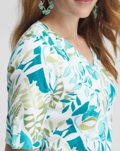 Best Palms Everyday V-neck Tee Tops