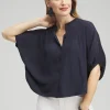 Hot Pintuck Dolman Sleeve Shirt Tops
