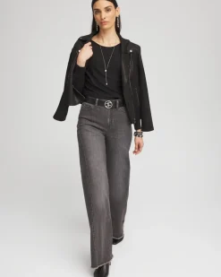 Store Pleated Long Sleeve Sweater Matching Sets
