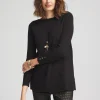 Fashion Pocket Sweater Tunic Sweaters