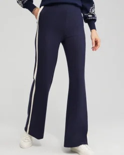 Best Sale Ponte Side Stripe Flare Pants Pants