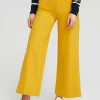 Clearance Ponte Wide Leg Ankle Pants Pants