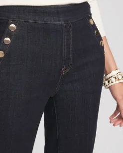 New Pull-On Wide Leg Jean Jeans & Denim