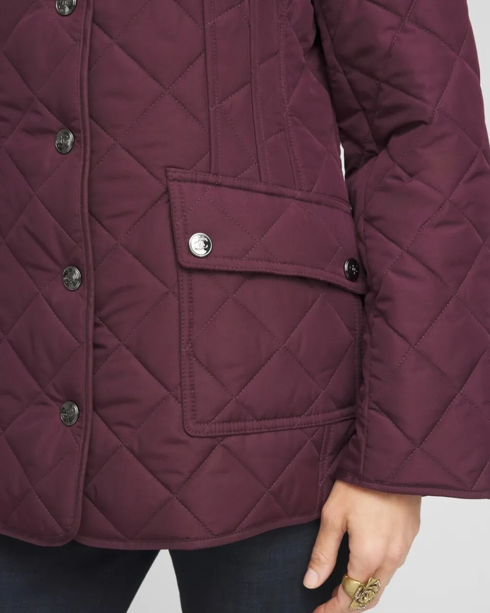 New Quilted Barn Jacket Jackets & Coats
