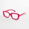 Shop Red Rectangle Frame Readers Eyewear