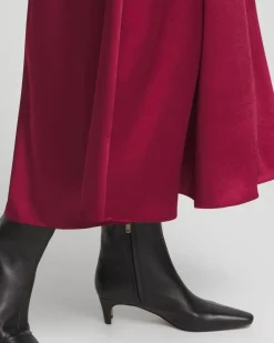 Best Relaxed Stretch Satin Skirt Skirts