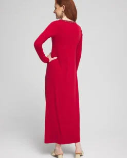 Cheap Rhinestone Embellished Maxi Dress Dresses
