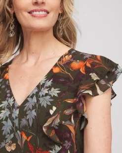Fashion Ruffled Maxi Dress Dresses