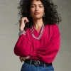 Clearance Satin Dolman Sleeve Top Tops | Blouses & Shirts