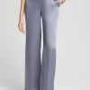 Cheap Satin Wide Leg Pants Pants