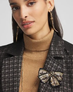 Sale Sequin Bow Brooch Pins & Brooches