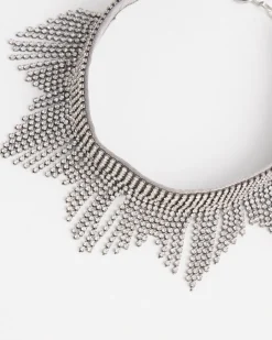 Outlet Tone Fringe Collar Necklace Necklaces