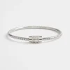 Online Tone Pavé Barrel Bracelet Bracelets | Everyday Jewelry