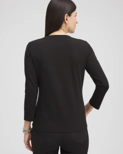 New 3/4 Sleeve Perfect Tee Tops
