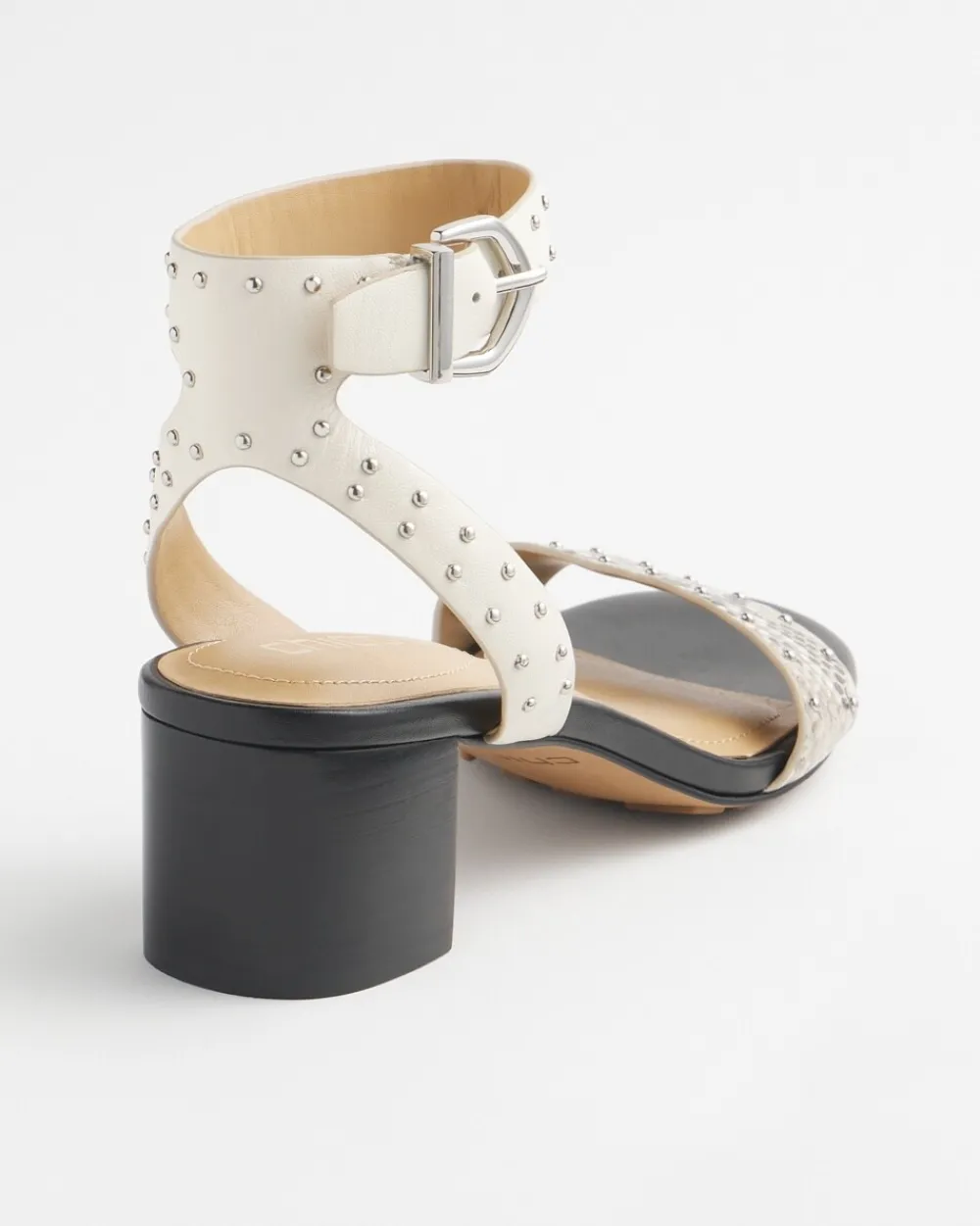 Outlet Snake Print Heels Shoes