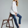 Shop So Slimming® Girlfriend Embroidered Ankle Jeans Jeans & Denim