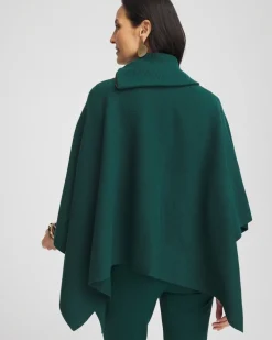 Cheap Split Neck Sweater Poncho Tops | Ponchos & Ruanas