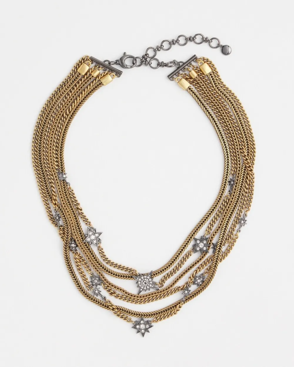 Online Starry Nights Cascading Necklace Necklaces