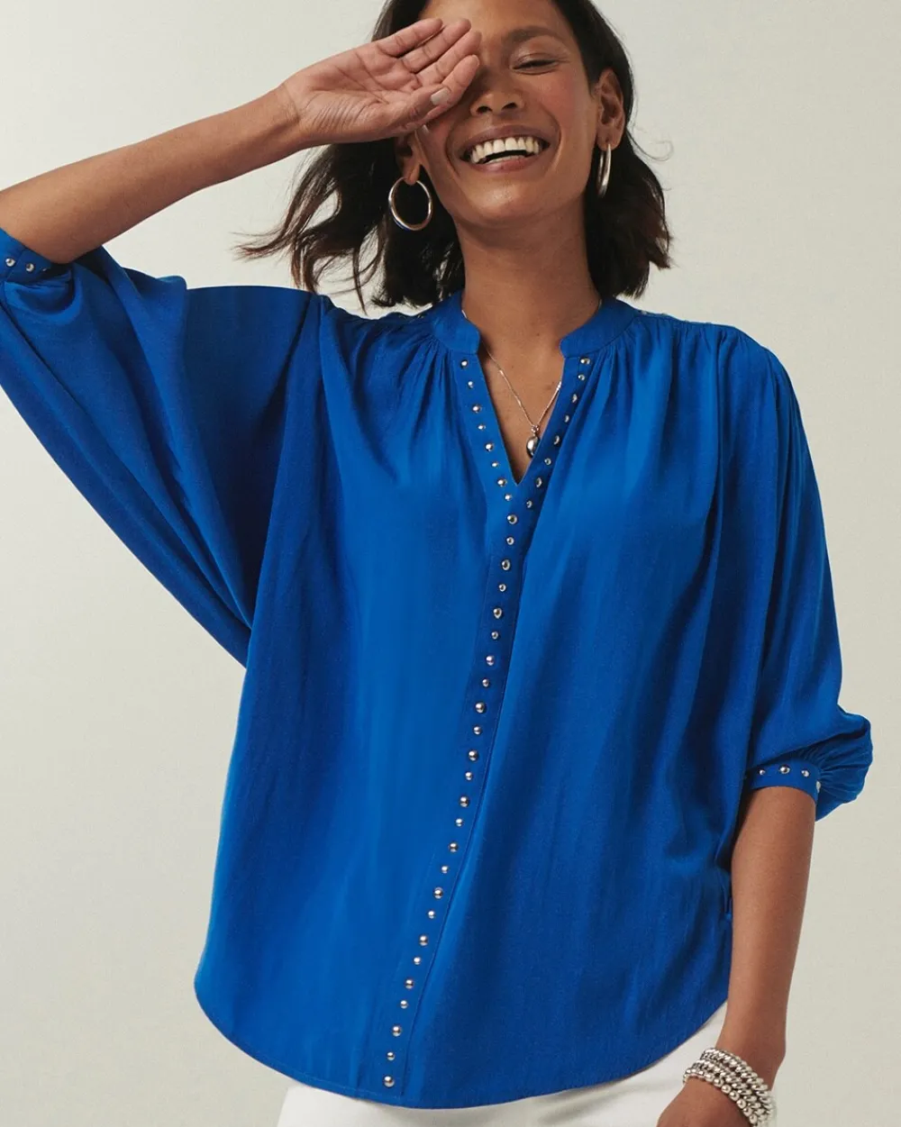 Sale Stud Trim Top Tops