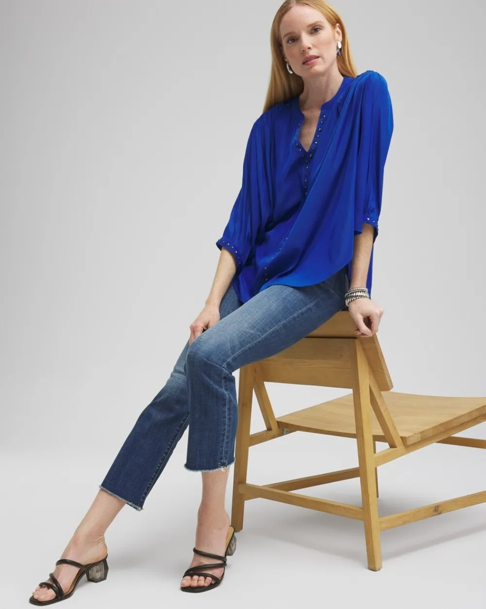 Sale Stud Trim Top Tops