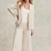 Flash Sale Textured Wide Leg Cropped Pants Pants