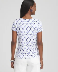 Outlet Tie Dye V-neck Perfect Tee Tops