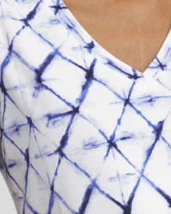 Outlet Tie Dye V-neck Perfect Tee Tops