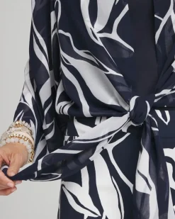 Store Tie Front Kimono Tops