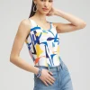 Shop Touch Of Cool™ Abstract Polished Tank Tops