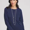 Clearance Touch Of Cool™ Denim Long Sleeve Tee Tops